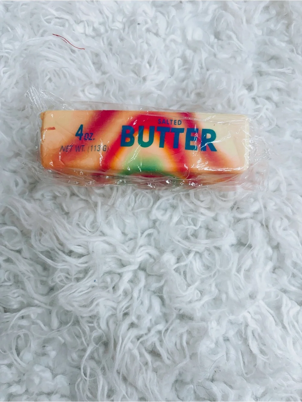 Tie dye butter squishy